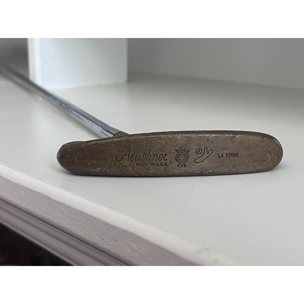 Acushnet Bulls Eye La Femme Putter Golf Club RH 33" Steel Shaft USA Vintage